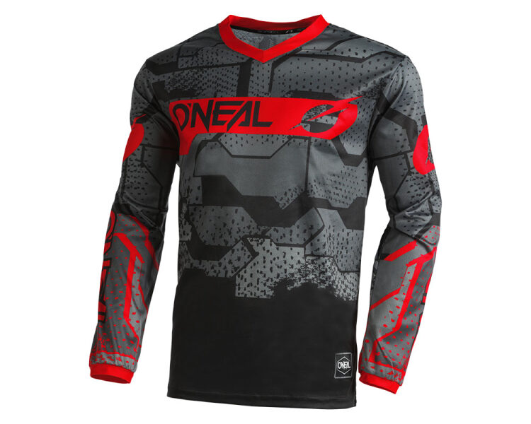 O'NEAL ELEMENT JERSEY CAMO V.22 BLACK/RED