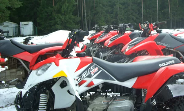 Quad biking, quadrides (Latvia)