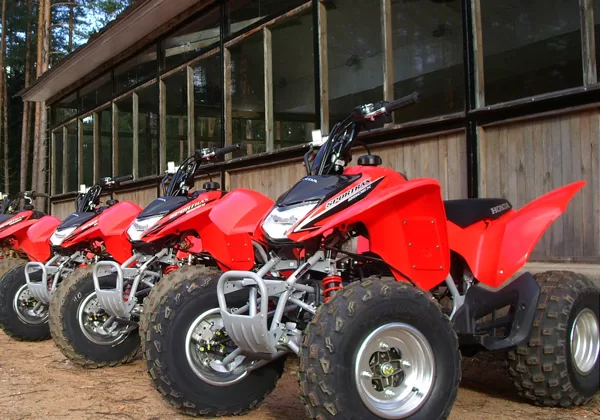 Quad biking in Latvia