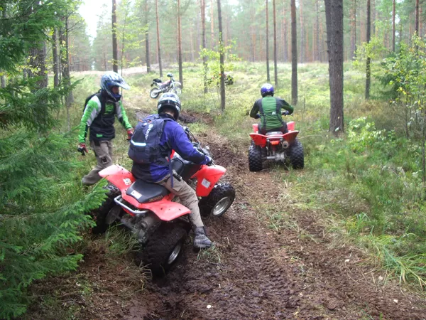 Quad biking tour (Latvia)